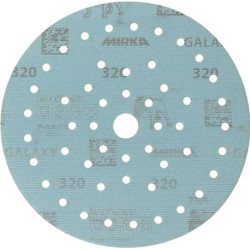 Disque abrasif GALAXY Grip Multifit 150mm K.320 pour HO/métal/peinture/bois. (Par 50)