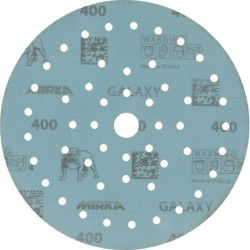 Disque abrasif GALAXY Grip Multifit 150mm K.400 pour HO/métal/peinture/bois. (Par 50)
