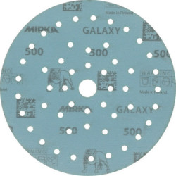 Disque abrasif GALAXY Grip Multifit 150mm K.500 pour HO/métal/peinture/bois. (Par 50)