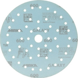 Disque abrasif GALAXY Grip Multifit 150mm K.600 pour HO/métal/peinture/bois. (Par 50)