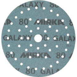 Disque abrasif GALAXY Grip Multifit 150mm K.80 pour HO/métal/peinture/bois. (Par 50)