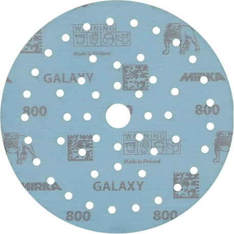 Disque abrasif GALAXY Grip Multifit 150mm K.800 pour HO/métal/peinture/bois. (Par 50)