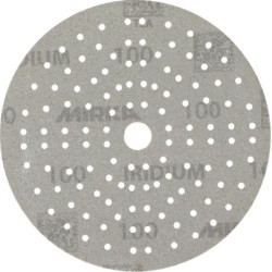 Disque abrasif IRIDIUM Grip 121L 150mm K.100 pour HO/métal/peinture/bois. (Par 100)