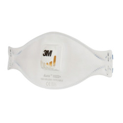 Masque de protection respiratoire 9322+ FFP2N RD avec valve d'expiration 3M (Par 10)