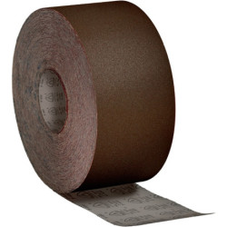 Rouleau de toile abrasive KL 361JF 100mm K.220 p.métal corindon KLINGSPOR