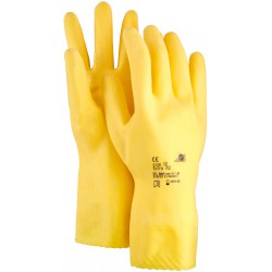 Gant de protection Extra 702 jaune,310mm,Gr. 8,Str.Rand (Par 10)