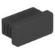 Embout plastique type 656 pour rail WM1, 30x15mm (Par 50)