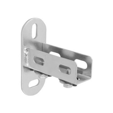 Plaque murale type 661 galvanisée, pour rail WM0, 1, 15, 2, 30 (Par 25)