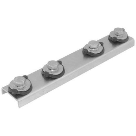Raccord de rail RAPIDRAIL T 6 pour rail WM0, 1, 15, 2, 30, 35, 200m (Par 25)