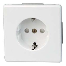Schuko-Prise 1-f UP, avec Protection enfant VISION ark