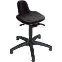Tabouret pivotant Patins en mousse PU Réglage de l'inclinaison 7 degrés