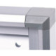 Vitrine 6xA4 L710xH651mm coins biseautés pour intérieur MAUL