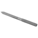 Vis à double filetage type 626 zingué électrolytiquement M 10x80mm (Par 50)