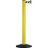 Poteau simple D70xH1000mm Poteau rouge Sangle rouge/blanc VIA GUIDE