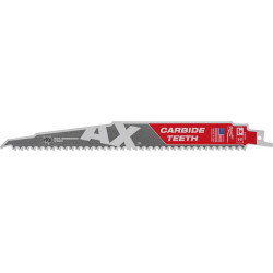 Lame de scie sabre the ax 230x5mm milwaukee pu à 1 piece demontage, hm-tipper
