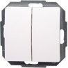 Interrupteur 10AX, 250VPARIS, arktis Kopp