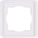 Cadre prise VISION 1-fach, arkt., pour senkr./