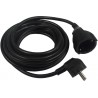 Cable H05VV-F 3G 1,5 10 m noir
