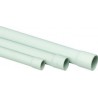 Tube rond PVC, 2 m EN 16 mm, gris