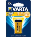 Piles LONGLIFE 9V E-Block, 1-er Bli. Varta
