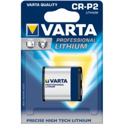 Pile VARTA Profess. CR P2 1er Blister, 6,0V