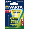 VARTA Piles rechargeables Power Accu Micro 2er Blister