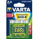 VARTA Pile rechargeable Power Accu R2U Mignon AA, HR06, 2100 mAh