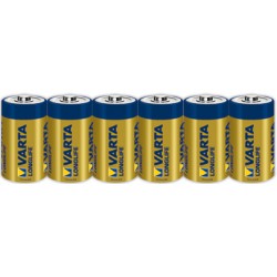 VARTA Pile Longlife Extra Baby /C/LR14 Pack de 6 , 1,5V (Par 10)