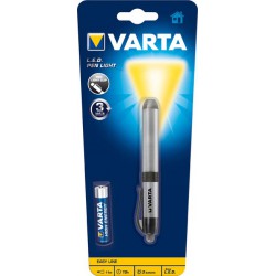 Lampe Torche Mini LED Pen Light - 1 AAA High Energy Incluse - Varta - 16611101421 -