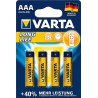 Piles LONGLIFE AAAMicro, 4-er Bli. Varta
