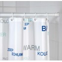 Barre de Douche Épais 28 mm Télescopique de 110-185 cm Blanc - Wenko 19203100