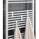 Wenko 681601 Pack de 2 Crochets pour radiateur porte-serviette Blanc (Par 6)