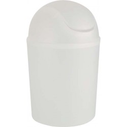 Poubelle avec couvercle Arktis blanc