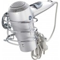Wenko 18770100 Turbo-Loc Porte Sèche Cheveux Chrome Dimensions 14 x 7 x 14,3 cm