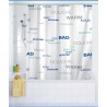 Rideau de douche Water