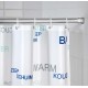Barre de Douche Télescopique Epais 20 mm Chrome 70-115 cm - Wenko 19210100