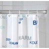 Barre de Douche Télescopique Epais 20 mm Chrome 70-115 cm - Wenko 19210100