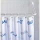 Wenko 19214100 Barre d'Angle Universelle Épais 20 mm Blanc Dimensions 80 x 80 90 x 90 cm