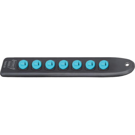 Barre enfichable SmartRail pour 7 inserts 1/4 Hazet
