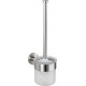 Wenko 19614100 Porte Brosse WC Bosio Acier Inox