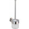 Wenko 19614100 Porte Brosse WC Bosio Acier Inox