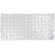 Tapis de Baignoire Transparent - Wenko 20264100 Paradise