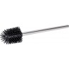 Balai wc avec manche acier inoxydable
