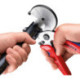 Coupe-tube pour tubes en plastique/compositeax. D. 26mm KNIPEX