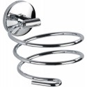 Wenko 22177100 Cuba Porte-Sèche-Cheveux Zinc Chromé 14 x 10 x 8 cm
