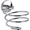Wenko 22177100 Cuba Porte-Sèche-Cheveux Zinc Chromé 14 x 10 x 8 cm