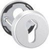Jeu de rosaces de protection. 6633.rond.12mm.ES0/ PZ.F1 anodisé.TS65-68