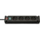 Multiprise 4x H05VV-F3G1.5 1.5m Bremounta USB Brennenstuhl