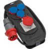 Distributeur de chantier H07RN-F5G1.5 2m CEE 1x16A. 3x230V/16A Brennenstuhl