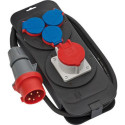 Distributeur de chantie H07RN-F5G2.5 2m CEE 1x16A. 3x230V/16A Brennenstuhl